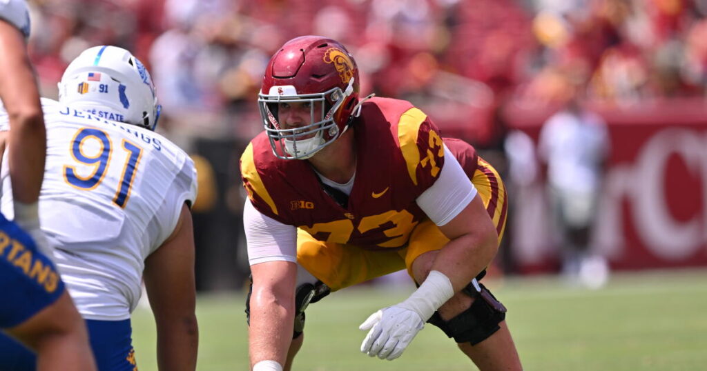 How USC center Tobias Raymond went from soft spoken to team leader