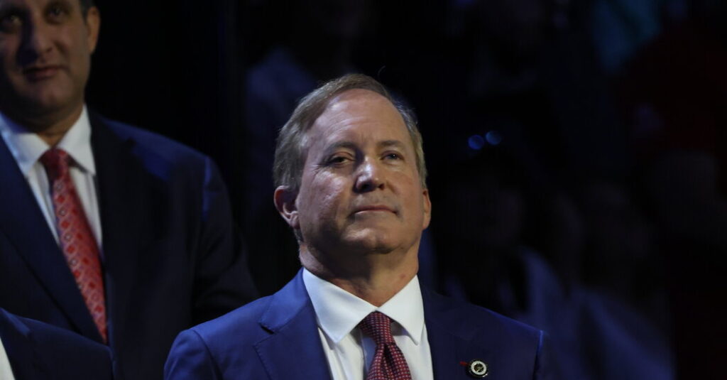 Republican Groups Rush to Paxton’s Aid in Texas After Staying on Sidelines