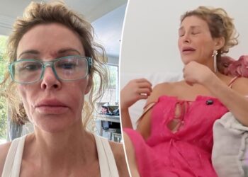‘Embarrassed’ Brandi Glanville breaks down in tears over GoFundMe: ‘I never thought I would do this’
