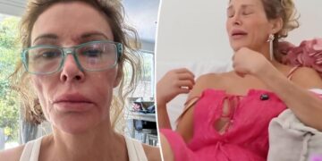 ‘Embarrassed’ Brandi Glanville breaks down in tears over GoFundMe: ‘I never thought I would do this’
