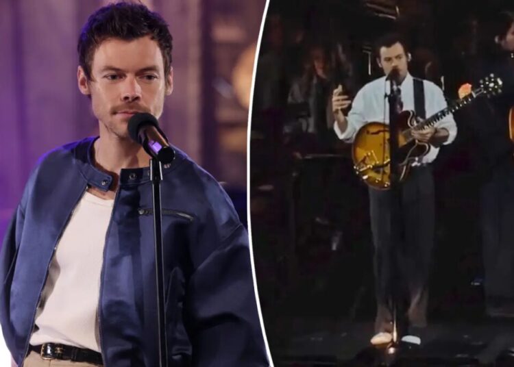 Harry Styles gives touching onstage tribute to NYC’s ‘incredible resilience’ on 25th anniversary of 9/11