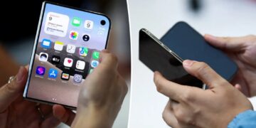 Left-handed Apple users cry discrimination as new foldable iPhone Duo designed for right-handers