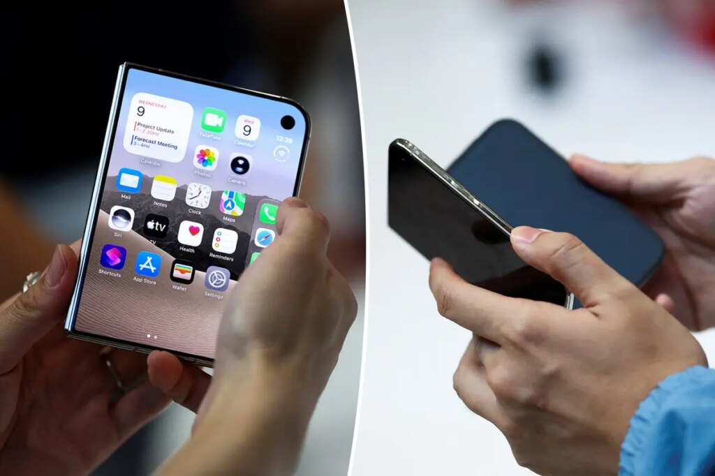 Left-handed Apple users cry discrimination as new foldable iPhone Duo designed for right-handers