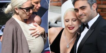 Lady Gaga and fiancé Michael Polansky ‘both took time off of work’ to enjoy parenting new baby