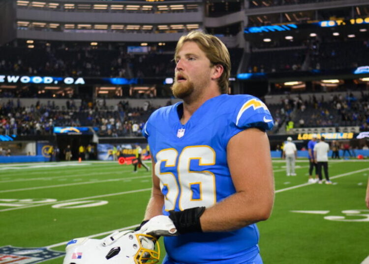 ‘One of the smartest rookies’: Starting center Jake Slaughter winning Chargers’ trust