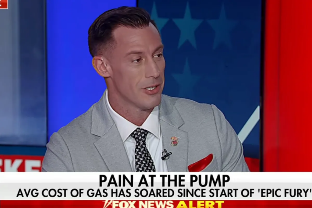 ‘I can’t do math!’: Confused Fox News host struggles to calculate record gas price hike