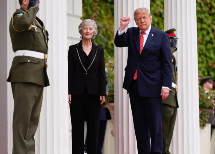 Trump, breaking with U.S. precedent, says Ireland’s reunification would be ‘fantastic’