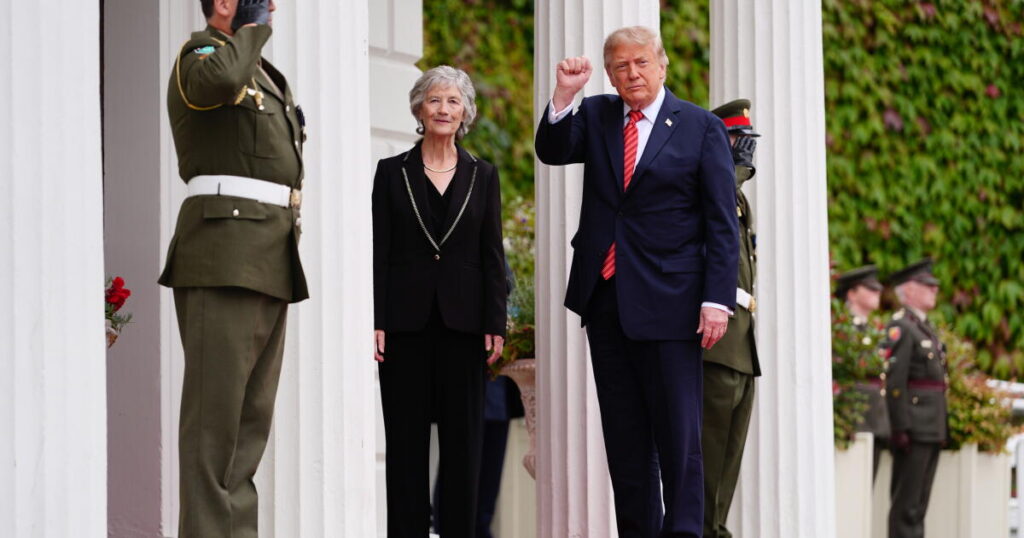 Trump, breaking with U.S. precedent, says Ireland’s reunification would be ‘fantastic’