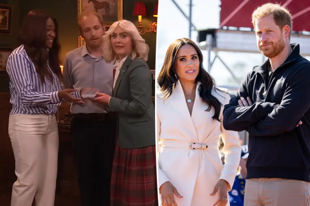 ‘SNL UK’ roasts Prince Harry, Meghan Markle over their UK return: ‘Daddy, I’m home’