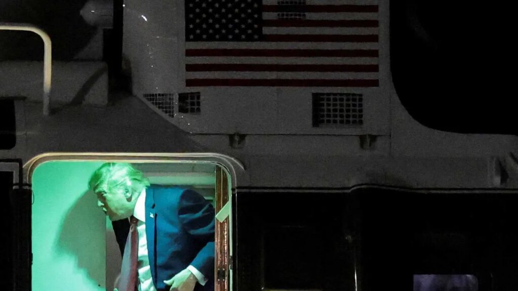 White House melts down after journalist flags who Trump brought to Ireland