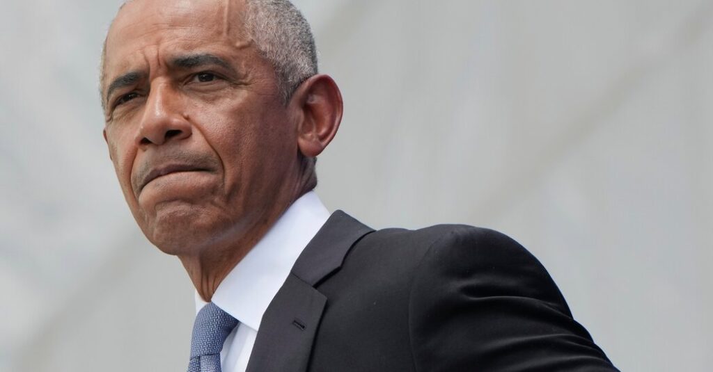 Obama Urges Democrats to Move A.I. Oversight to the Center of Their Agenda