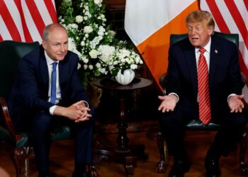 Trump endorses Irish reunification, breaking with decades of U.S. policy