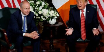 Trump endorses Irish reunification, breaking with decades of U.S. policy