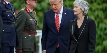Cheers as Irish president tells Trump off to his face: ‘She read him out!’