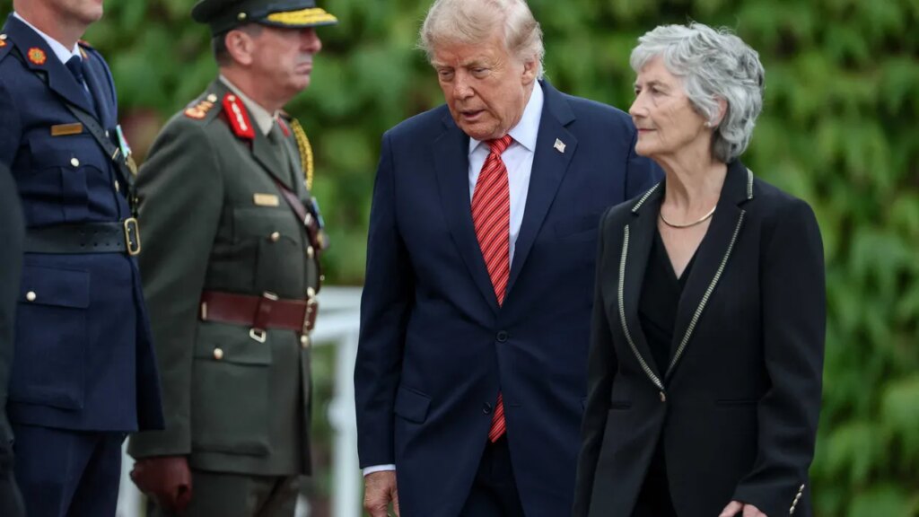 Cheers as Irish president tells Trump off to his face: ‘She read him out!’
