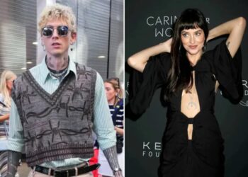 Dakota Johnson and Machine Gun Kelly spotted out together in New York City