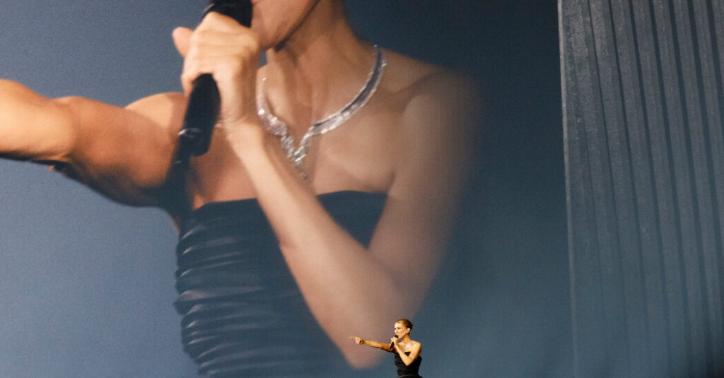 Celine Dion Is Back Onstage. Naturally, She Chose Paris.