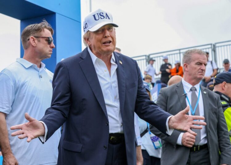 Trump dismisses AI leaders’ calls to slow down, citing Chinese competition