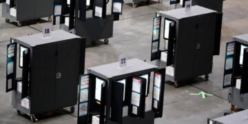 The secret ballot has been an article of faith in U.S. elections. That’s being tested in Georgia