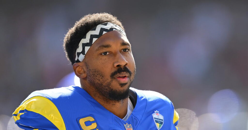 Rams star Myles Garrett to undergo knee surgery, will be placed on injured reserve