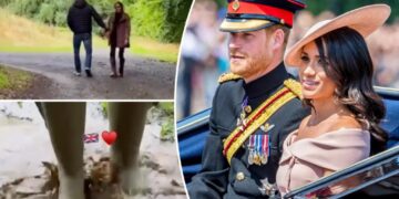 Meghan Markle and Prince Harry’s ‘hypocrisy’ exposed after posting cheery, ‘hyper-curated’ social media video