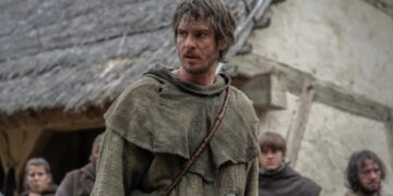 Andrew Garfield talks being a British peasant in ‘The Uprising’: ‘Grim time’