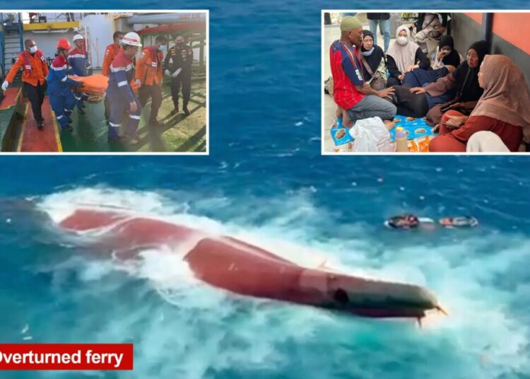 Indonesia ferry disaster leaves six dead, 129 missing as survivors recall moment ship capsized