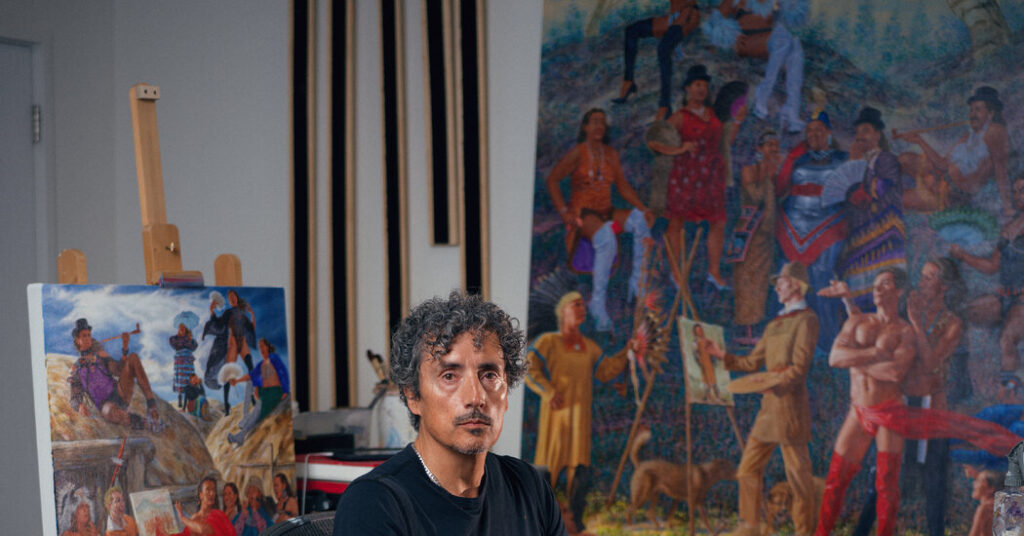 An Indigenous Painter Sees a Vermeer, and the Sparks Fly