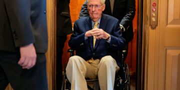 The Senate returns Monday. It’s not clear if McConnell will be back.