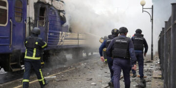 Russian Strike on Train Station Near Poland Seen as Warning to Kyiv’s Allies