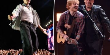 Macklemore dropped from Ed Sheeran tour after onstage ‘Free Palestine’ speech