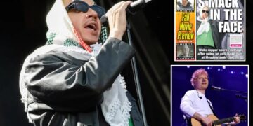 Macklemore yanked off Ed Sheeran’s tour after anti-Israel rants anger venues