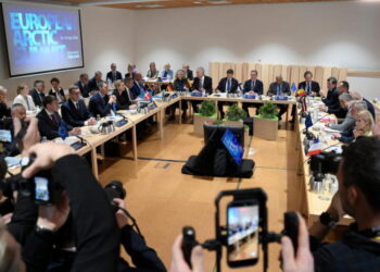 European leaders meet as Arctic thaw opens shipping routes and Russian buildup stokes security fears