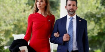 Don Jr’s new bride flips out over explosive report Putin associate bankrolled her wedding