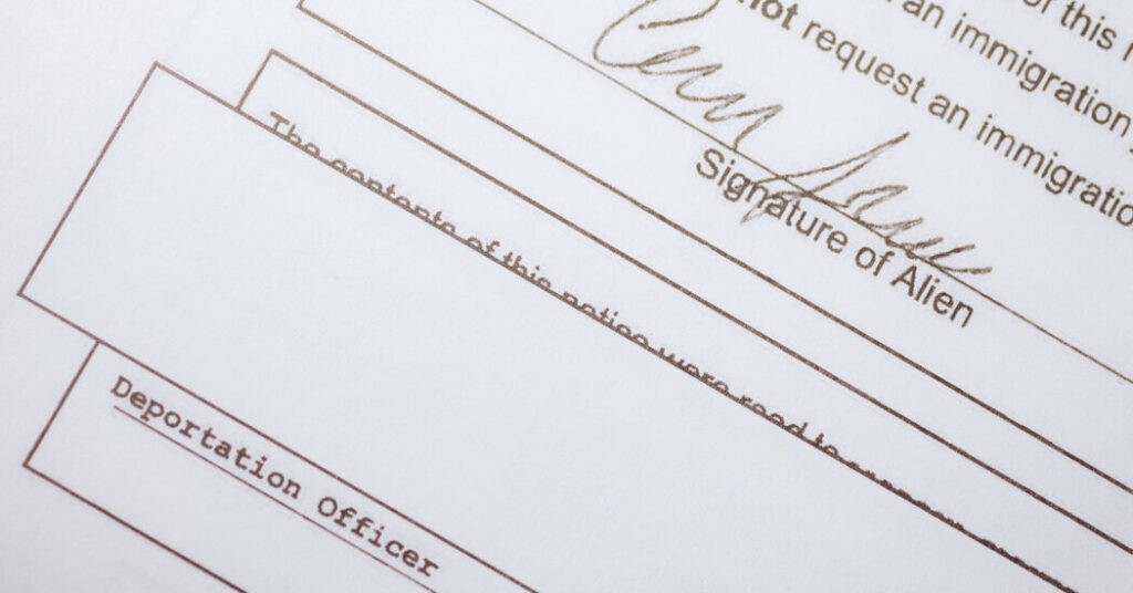 As Immigrants Seek Legal Status, Redacted Documents Doom Their Chances