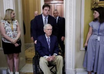 ‘Elder abuse’ accusations fly as McConnell goes MIA when he was expected back in Senate