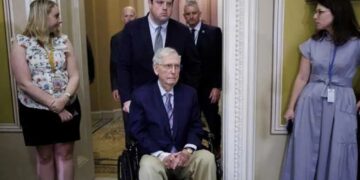 ‘Elder abuse’ accusations fly as McConnell goes MIA when he was expected back in Senate