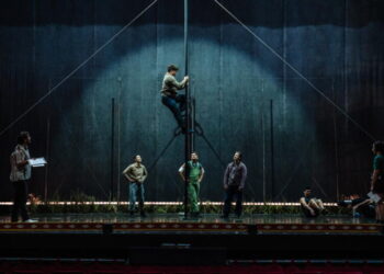 Behind the high-stakes acrobatics of ‘Water for Elephants’ at the Pantages