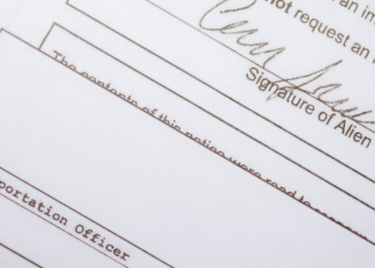 Immigrants’ Lawyers Say U.S. Is Redacting Documents Proving Legal Status