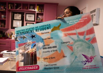 California, others challenge Trump effort to deny green cards over past use of public aid