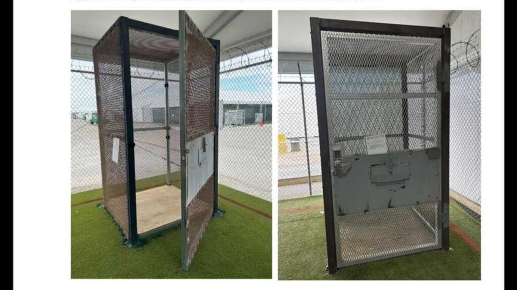 ‘Wildly illegal’: Outrage after watchdog reveals Alligator Alcatraz ‘torture’ cages