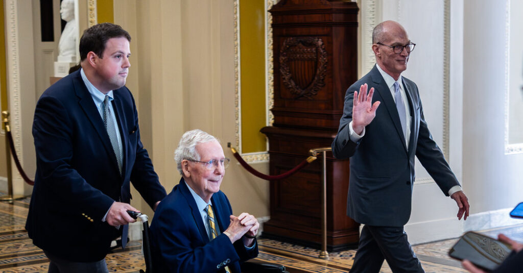 McConnell Returns to Senate After Three Months Away