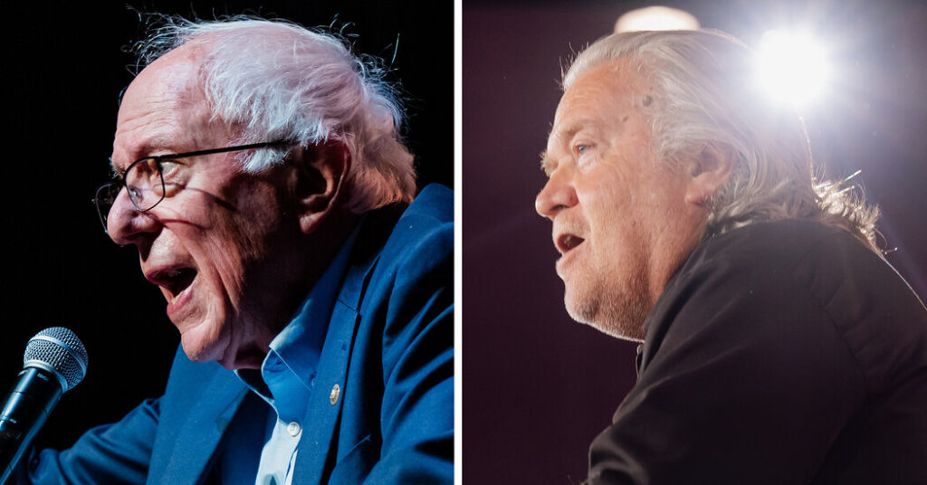 Political Figures From Bernie Sanders to Steve Bannon Sound Alarms on A.I.