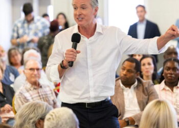 Newsom says he won’t run for president if Harris does