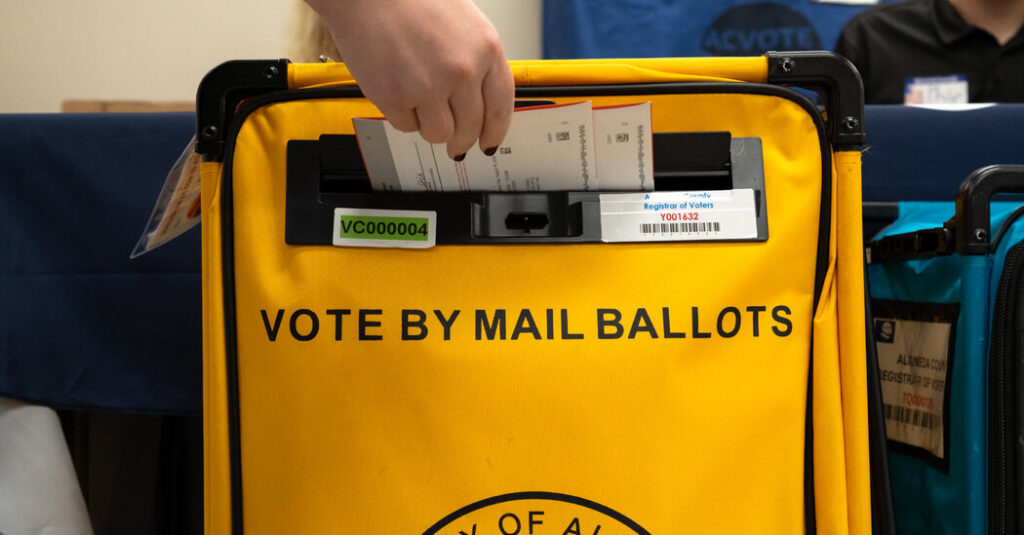 Supreme Court Blocks Trump Administration Plan to Screen Mail-In Ballots