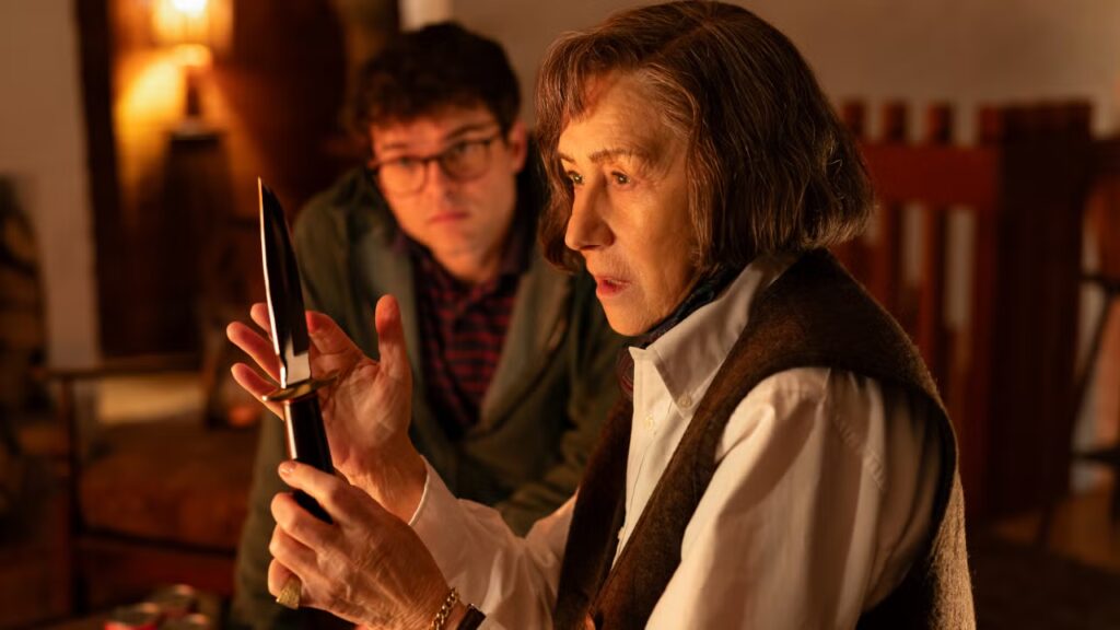 ‘A Talent for Muder’ Review: Helen Mirren and Alden Ehrenreich Have a Ball in Meta Riff on Murder Mysteries