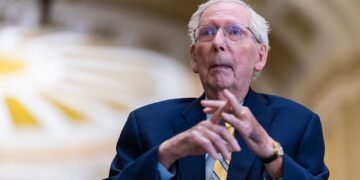 Mitch McConnell Returns to the Senate, Ending His Months-Long Absence