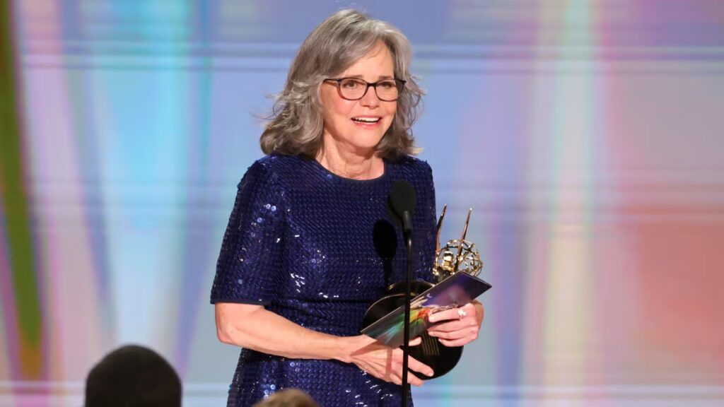 Sally Field Calls Out Trump’s Canada Trade War and Paramount Merger in Emotional Emmys Speech