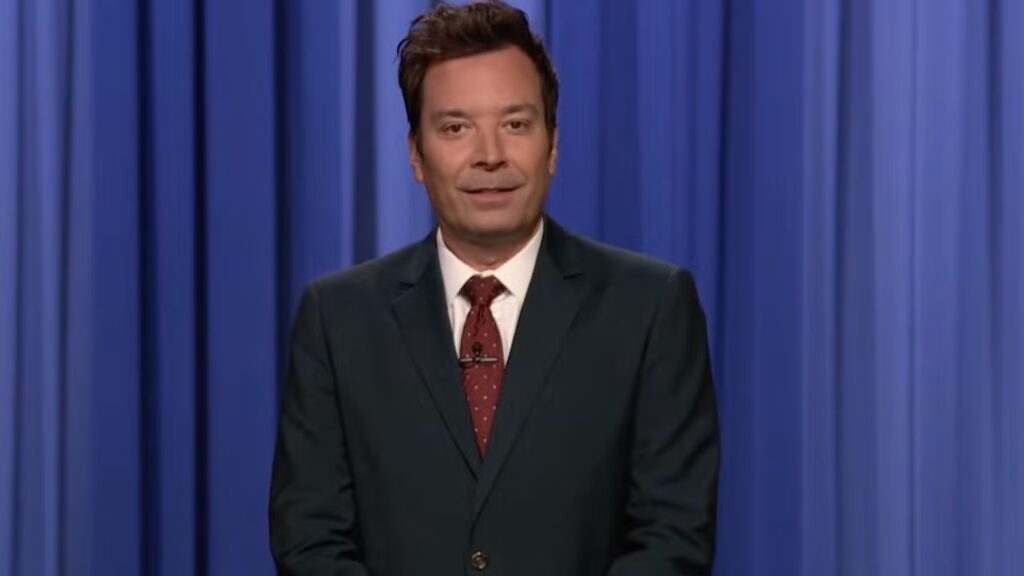 Jimmy Fallon Mocks Trump for Suggesting He’s the Solution to AI Concerns: ‘I Don’t Think He Can Beat Wordle’