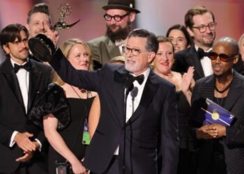 Stephen Colbert Uses ‘The Late Show’ Emmy Win to Make a Plea for His Staff: ‘Hire Them’